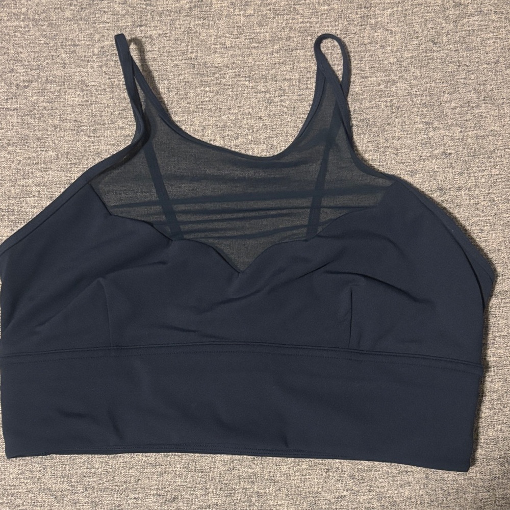 Lululemon Adore Your Core Women's Navy Mesh Bralette